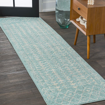 Ziri Moroccan Geometric Area Rug